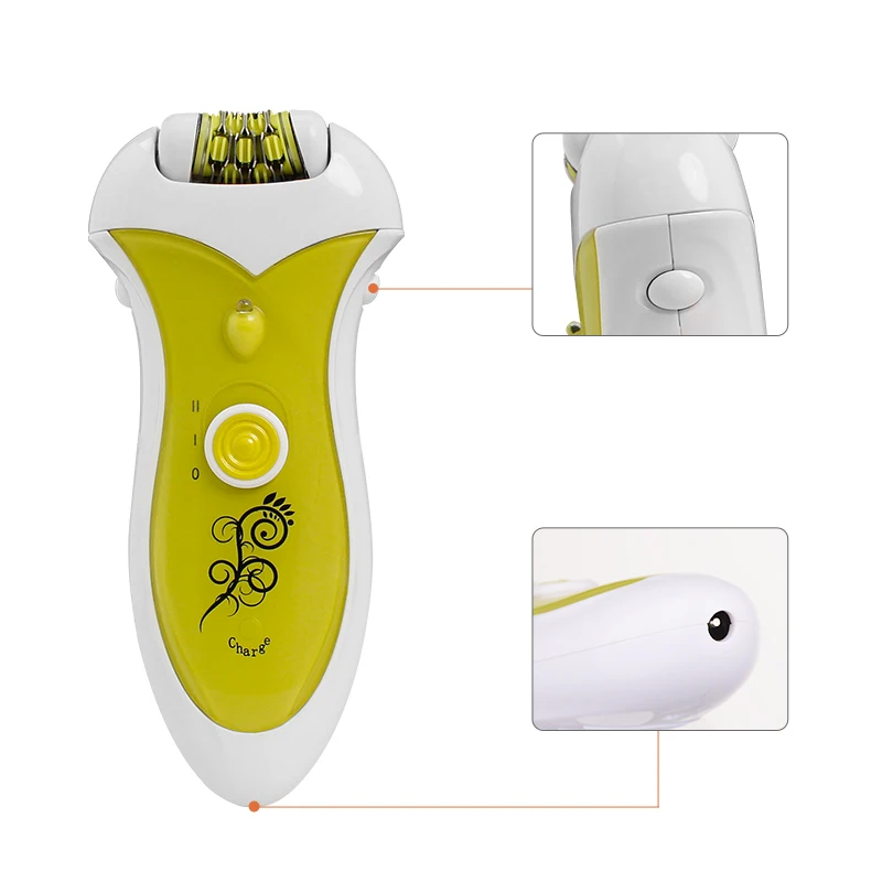 Haohan 2025 New Arrival Multifunction 2 In1 Electric Hair Removal Machine  Shavers Epilator Electric for Women