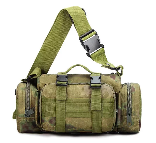 Factory Customized Outdoor Hunting Tactical Bag For Camping Hunting Hiking Pack Molle Chest Waist bag Training Shoulderbags
