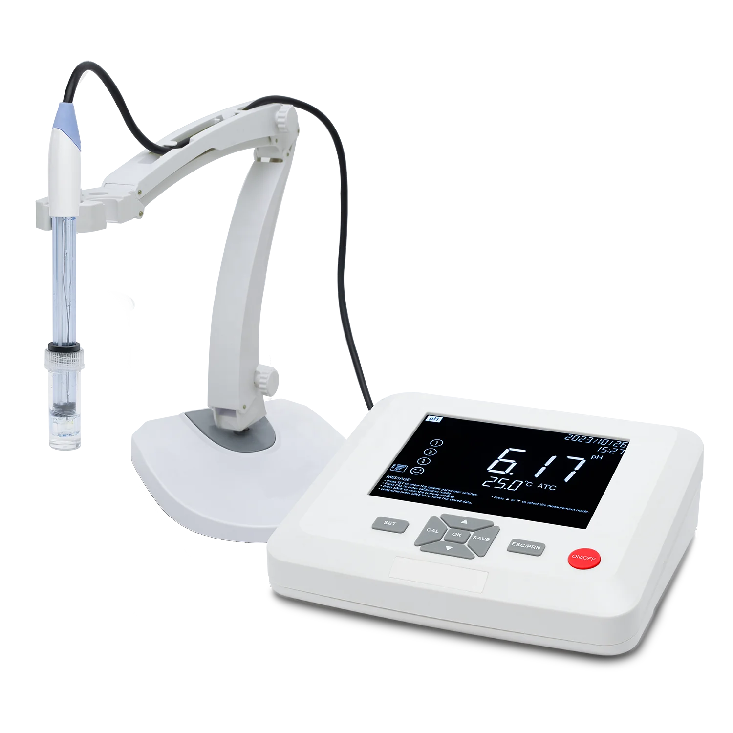 Laboratory Pcd100 Large Screen Digital Benchtop Multiparameter Water