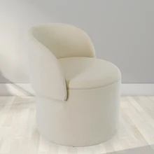 Factory Cheap Round Sofa Stool Storage Ottoman