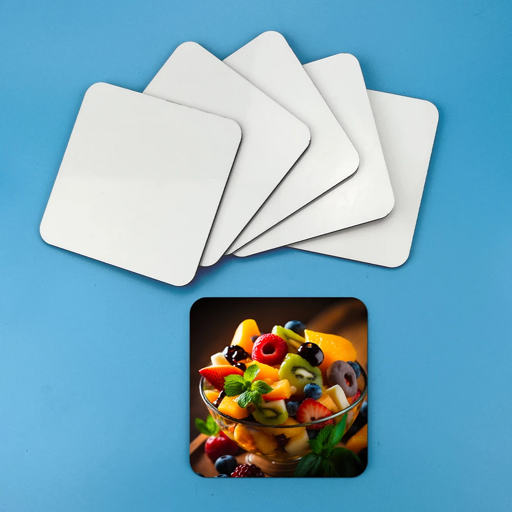 Оптовая продажа изготовленный на заказ круглый набор из пробкового сердца деревянный автомобильные сублимационные пустые подставки