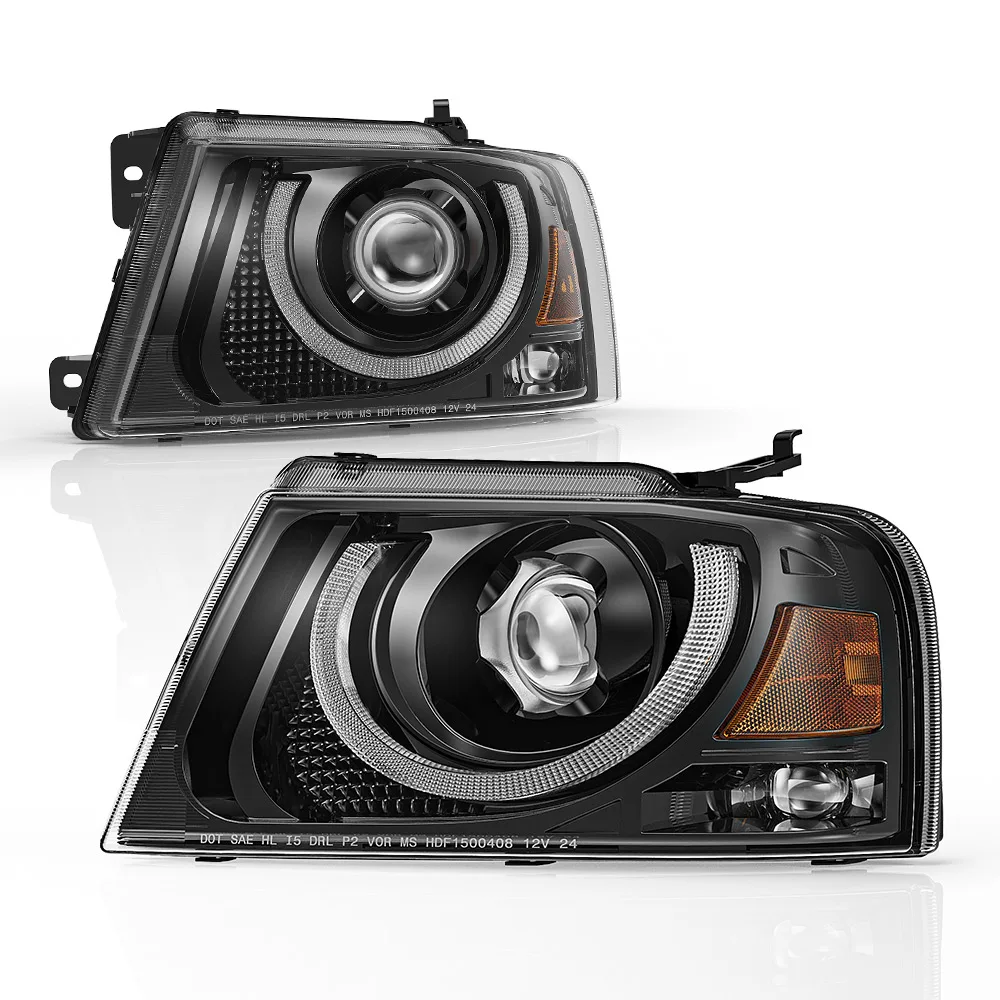 D0T Led Projector Headlights for 2004-2008 Ford F150 Accessories Led Lights for Ford F 150 Raptor 06-08 Lincoln Mark LT Parts