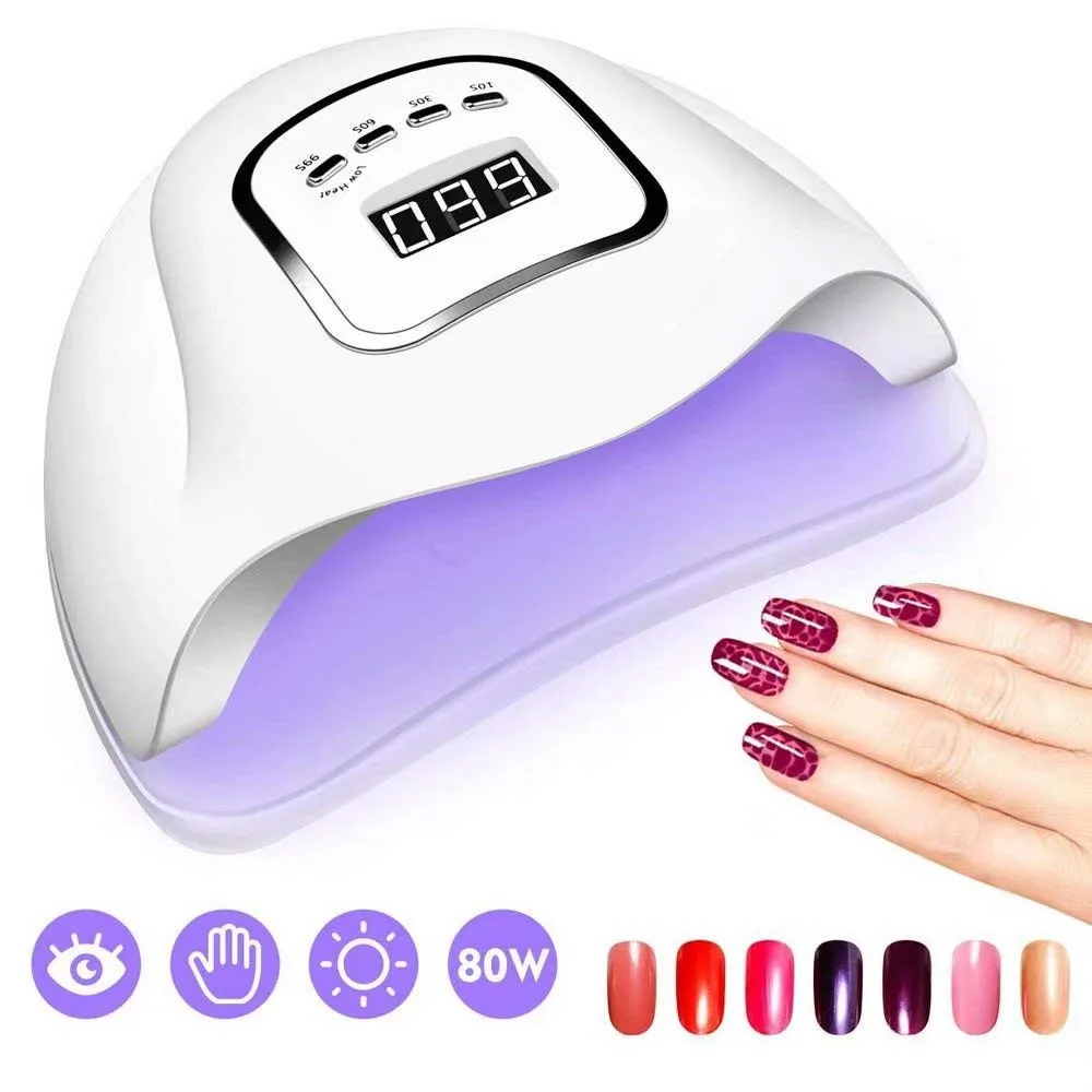 Oem/odm пользовательская УФ светодиодная лампа для ногтей с автоматическим датчиком Гель-лак для ногтей отверждающая лампа для ногтей УФ-Сушилка для ногтей