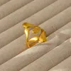 Hollow curved water droplet