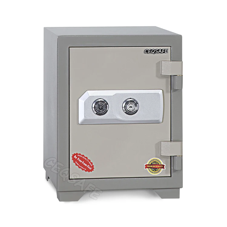 CEQSAFE Electronic Lock Box 2 Hours Fireproof Safe Box for Office and Home Use