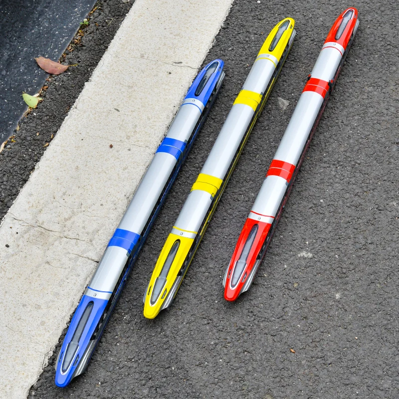 Openable Door Pull Back Train with Light and Music Blue Red Yellow Color Plastic Maglev Locomotive Toys for Kids