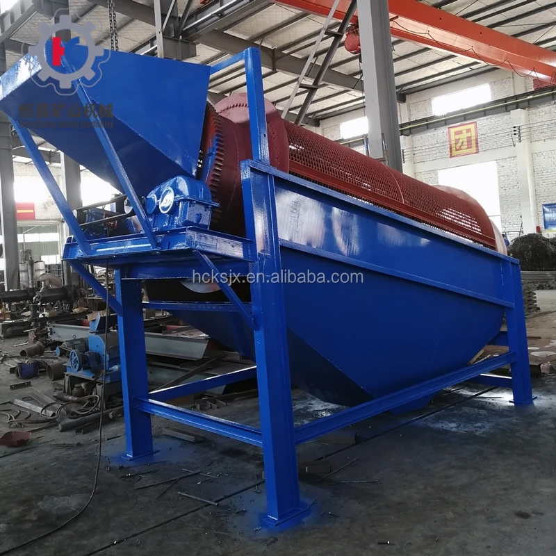 Mini Gold Trommel with Rotary 3mm Mesh Screen for Gold Mining Washing Plant