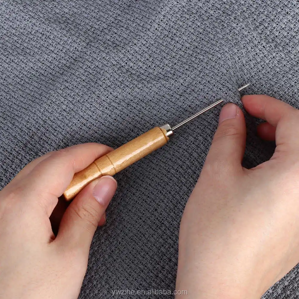 hand stitching taper leathercraft needle canvas