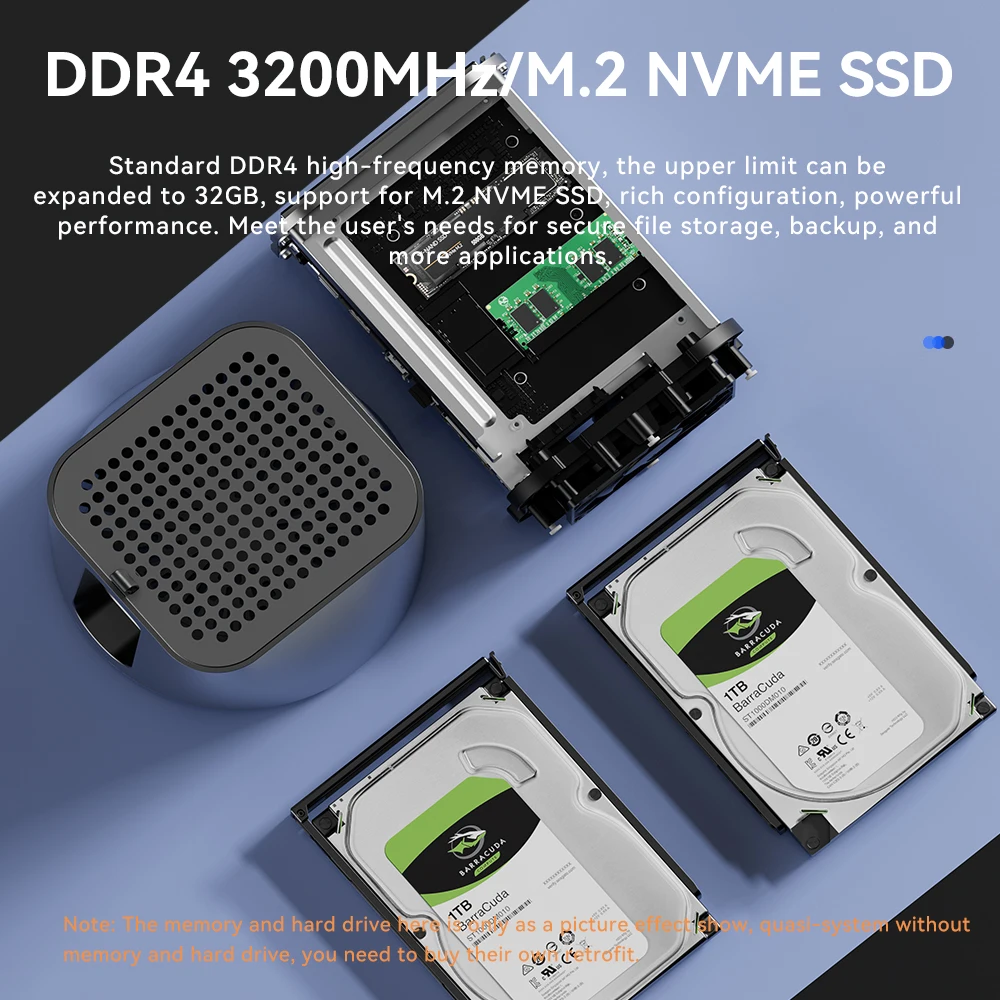 なっつうぃ XCY Intel Core 12 N100/N200/N300/N305 Quad-Core Mini PC