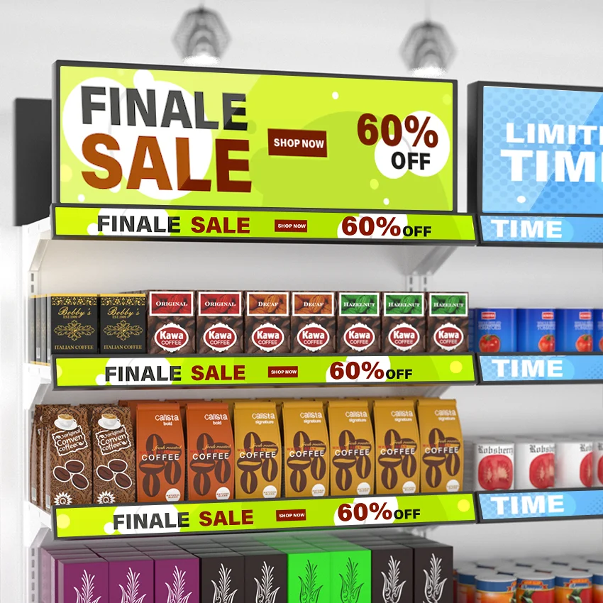 Energy-Efficient 40-Inch LCD Sports Venue Scoreboards 500 Nits Bar Display Remote Management Global Digital Signage Displays