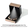 Caja de pulsera dorada[9*9*5.1cm]