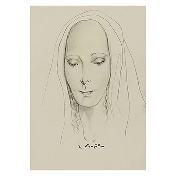 Sexy Nude Girl Body Portrait Painting By Japanese Western-style Painter