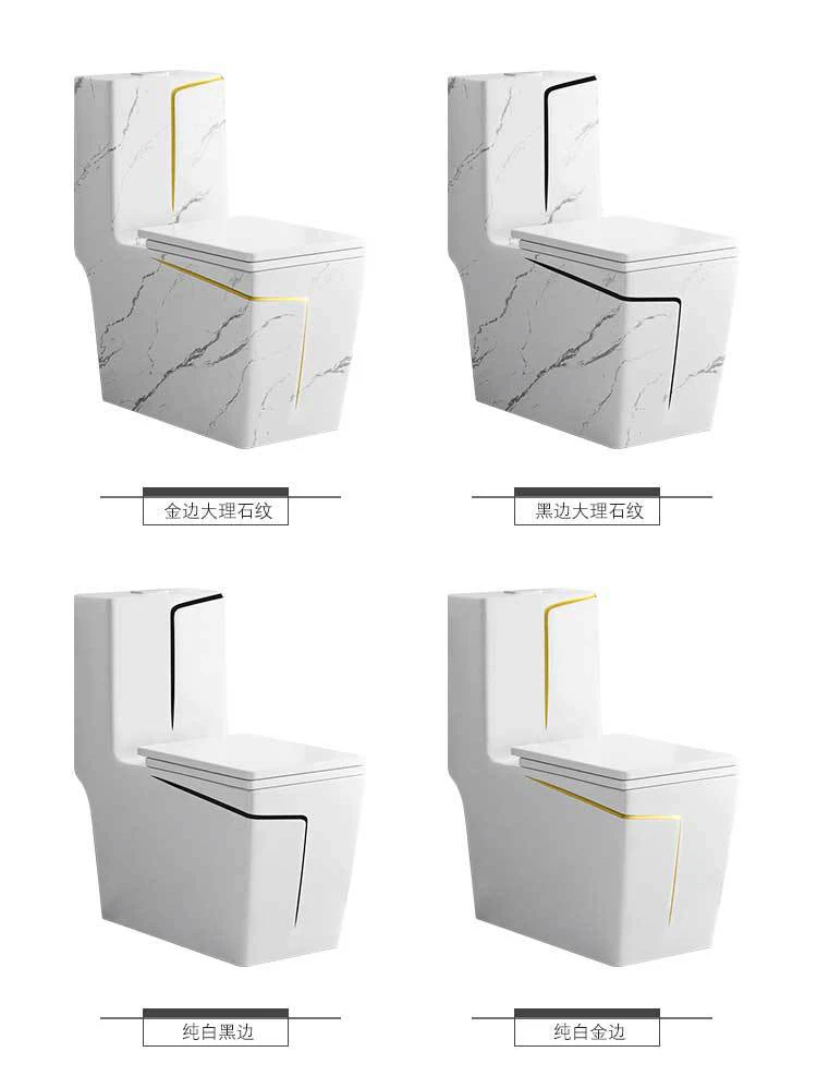 Luxury modern hotel porcelain inodoro marble toilet bowl set one piece commode ceramic sanitary bathroom toilet flush details