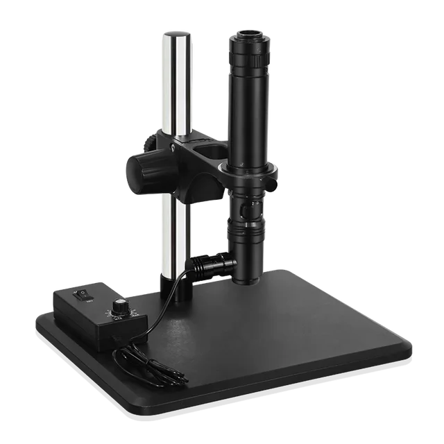 Coaxial light microscope kit with HD digital camera coaxial focus system