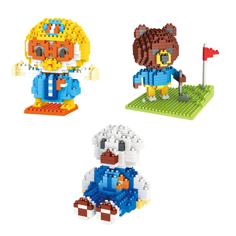 Wholesale Educational Toys Hot Selling Plastic Creative Diy Mini Toy Building Block Wooden Toys