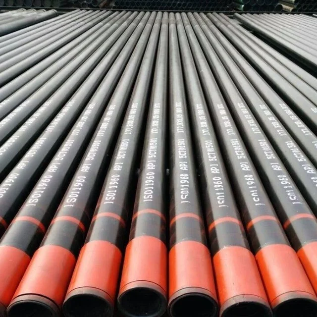 API API 5L 5CT J55 K55 N80 L80 P110 Casing Tube  ISO Standard Seamless Steel Tubes Oil Water Well Pipe Well Casing for Oil Field
