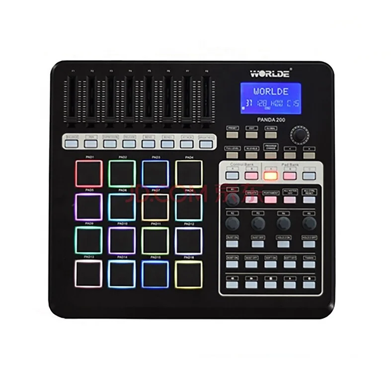 PANDA200 WORLDE MIDIコントローラー WORLDE PANDA 200 Portable 16 Drum Pad USB MIDI Controller | eBay