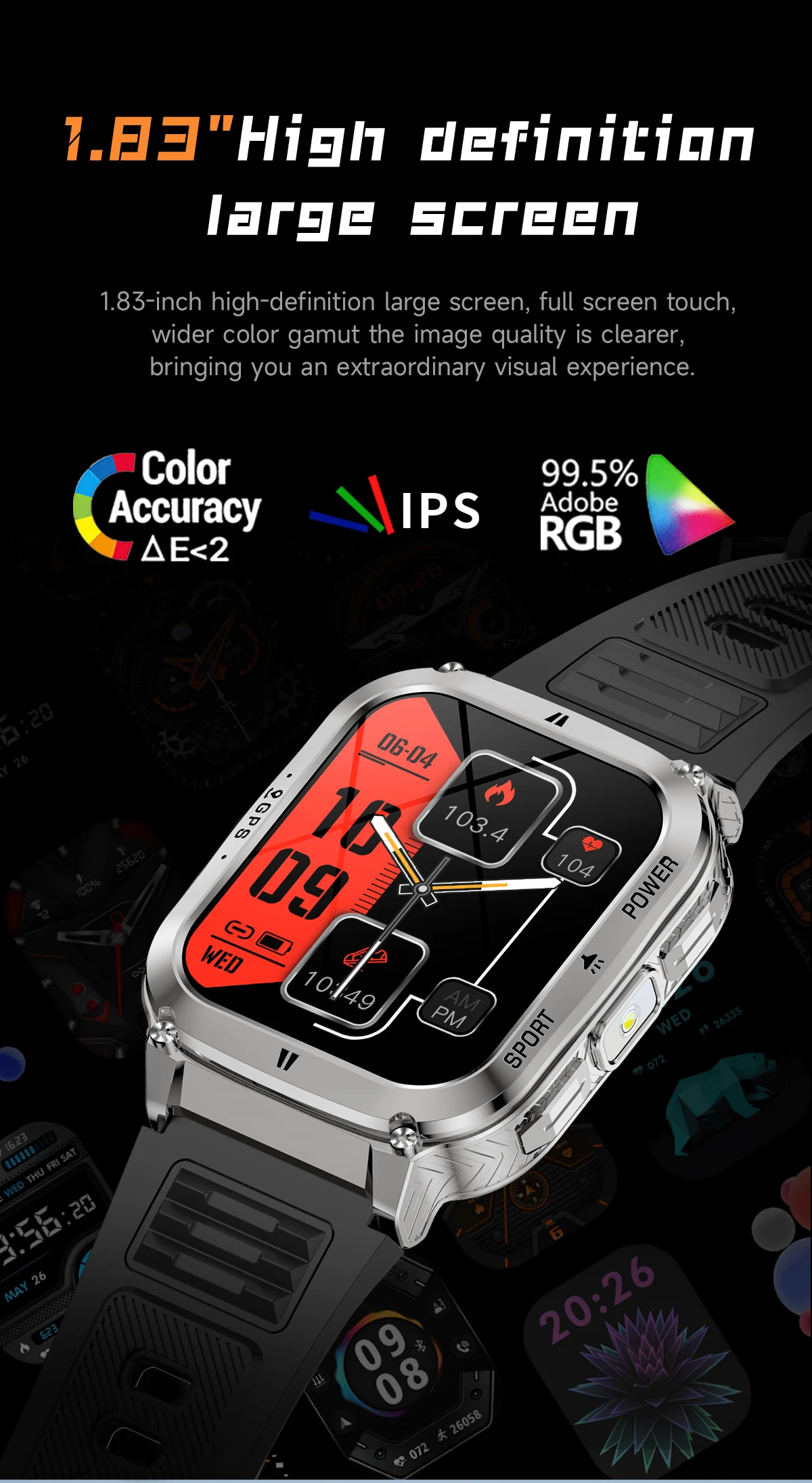 If you are searching for a supplier of a product with perfect quality control and highly competitive prices, which gives you an advantage in expanding your local market, then contact us now!  Competitive suppliers of  2026 NX30 Men Outdoor Smart Watch GPS 30M Waterproof 1.83Inch Relojes Health Monitoring Blood Pressure Smartwatch 2025