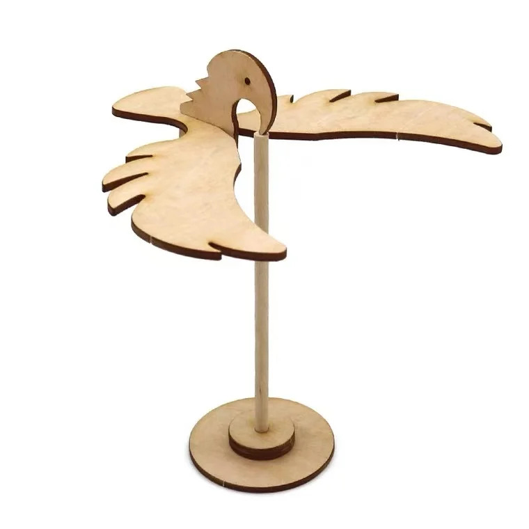 DIY Blance Bird Puzzle Toy Children Science Experiment Toys Christmas Gifts 