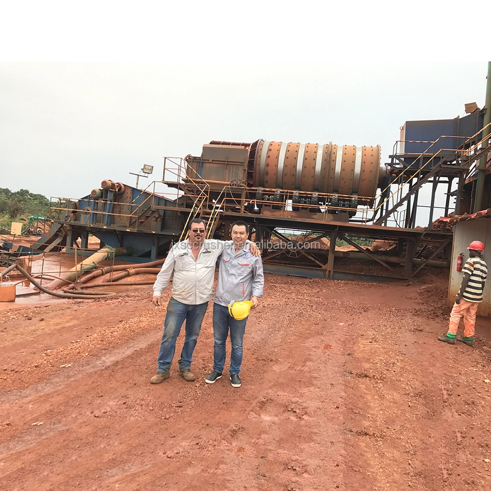 Small Scale Gold Mining Equipment 40 Mt Gold and Diamond Washing Plant