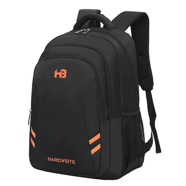HAIBOWY Wholesale large capacity polyester boys and girls hiking backpacks, can be customized backpacks