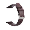Boucle ardillon marron foncé-argent