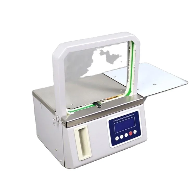 2022 High Quality Semi Automatic Strapping Machine for Packaging Sealing Vegetable Fruit Twist Tie Machine