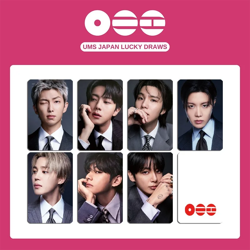 7pcs/Set JIN JUNGKOON JHOPE JAPAN Lucky Draw Album ARIRANG