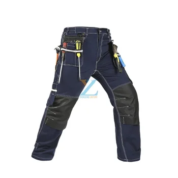 2020 Men Durable Cargo Pants Mechanical Maintenance Industrial Installation Work Trousers Uniform Wears