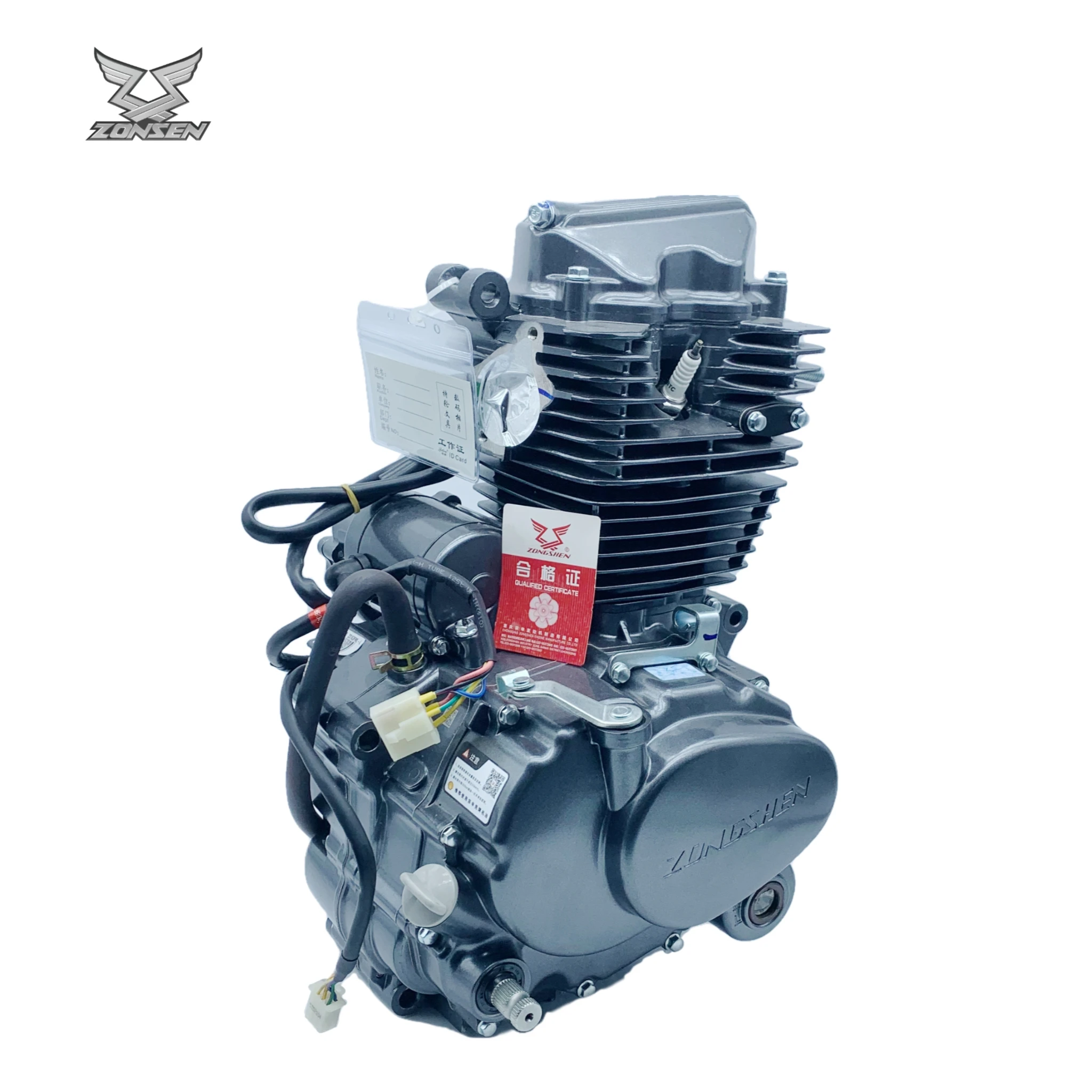 ゲンジン Zongshen 175cc Air-Cooled Engine - Reliable Power for Freight