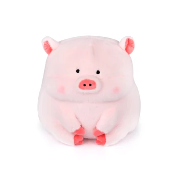Pink plush toy Cute plush dolls that can be customized Slightly chubby pig doll Birthday Gifts for Kids