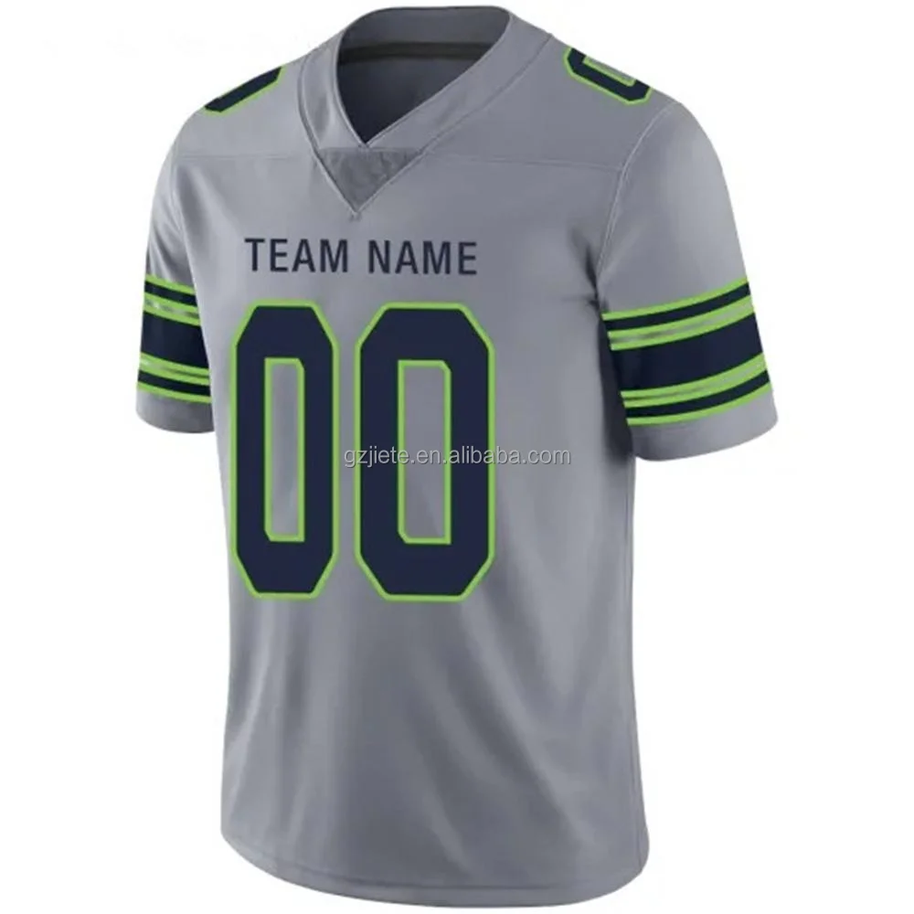 Wholesale Sublimation Blank American Football Jersey Polyester Sports