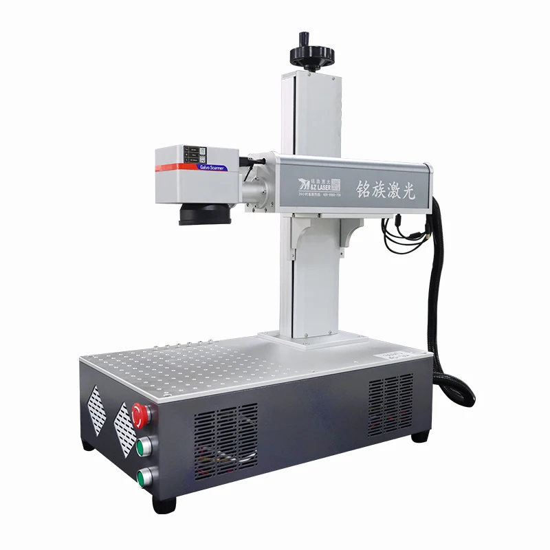 Portable Mini Size 30w 50w Portable Fiber Laser Marking Machine For ...