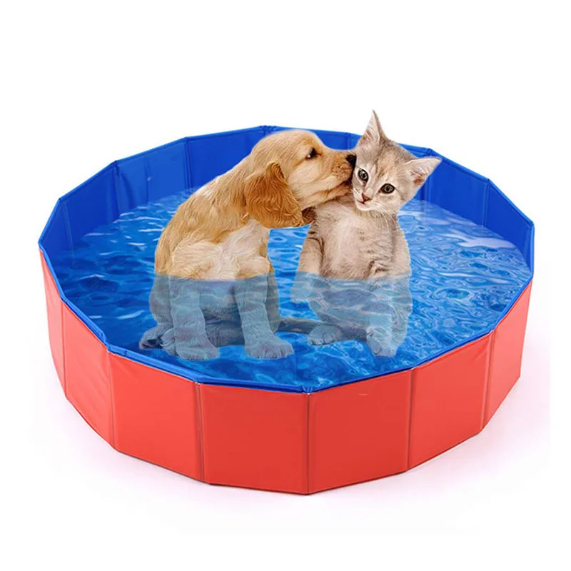 Складная Ванна для домашних животных, водонепроницаемая Складная Ванна для собак и кошек