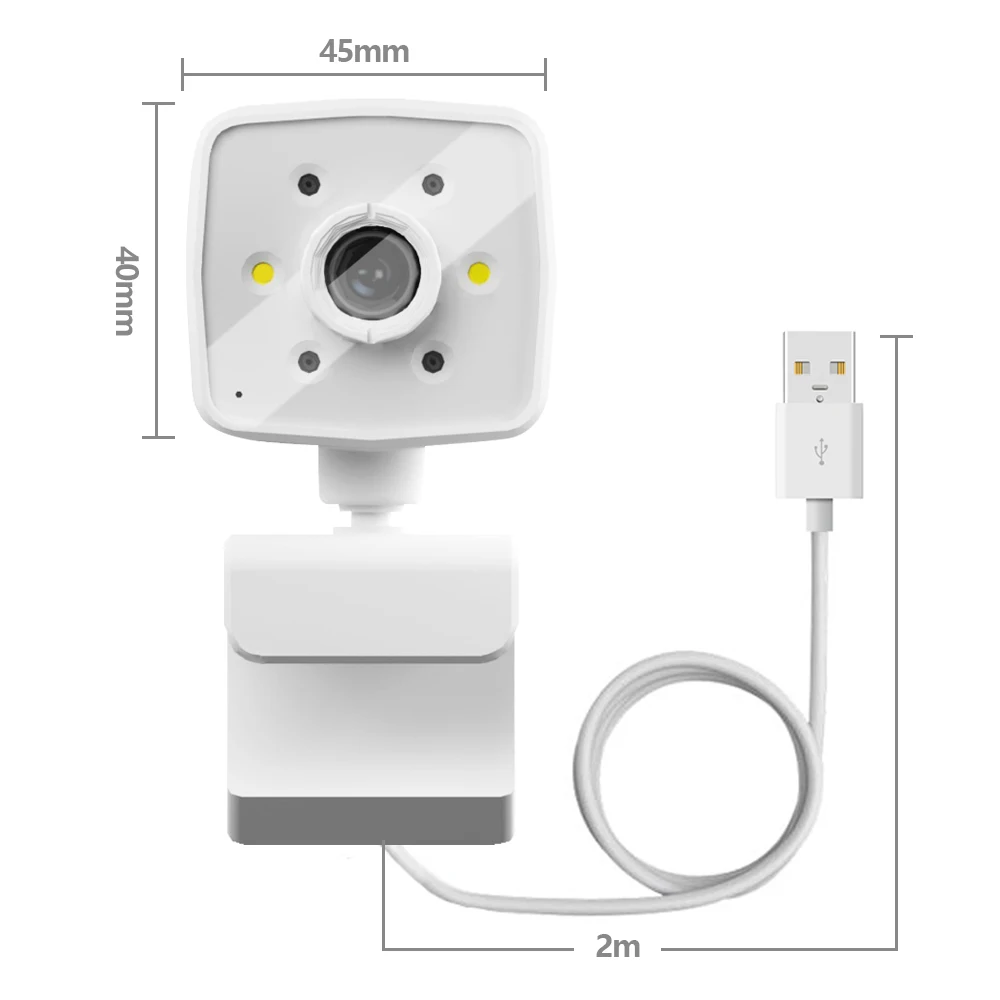 New Arrival  1080P Indoor Camera Home Security Wireless Smart Mini Wifi Camera Webcam Baby Room IP Camera With Night Vision