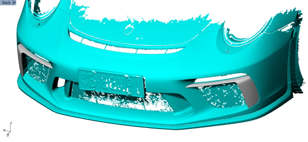 Carbon Fiber 991 GT3 Front Bumper Canards FinsためPorsche 911 991