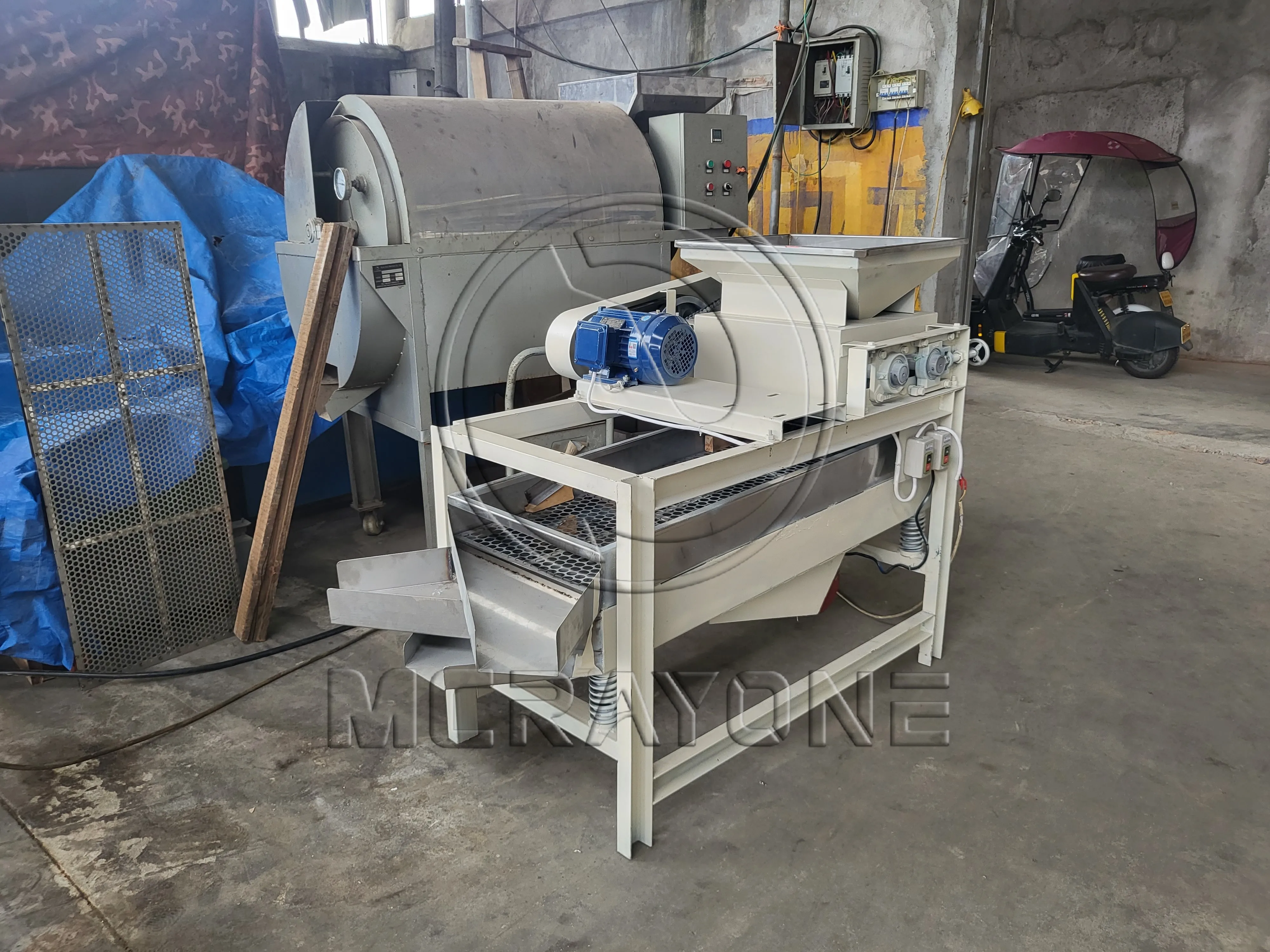 Palm Kernel Oil Extraction Machine Palm Kernel Oil Press Machine Palm Kernel Shell Separator Machine