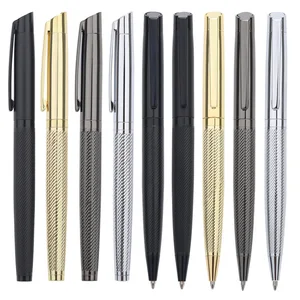 G33 High-Grade Neutral Business Gel Pen New Metal Jewel Copper Engraved Signature 0.5mm Writing Width Cross-Border Promotions