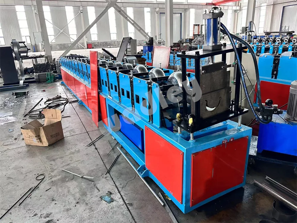 Downspout Gutter and Elbow Rain Water Steel Downpipe Spout Roll Forming Machines Metal Water Downspout Gutter Making Machine