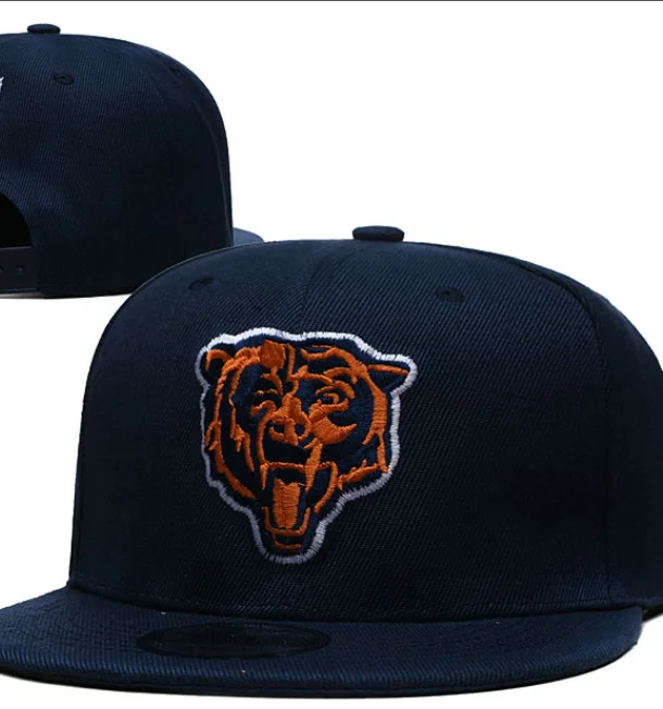 Wholesale Chicago-Bears Fitted Cap N-FL Team Snapback Embroidery