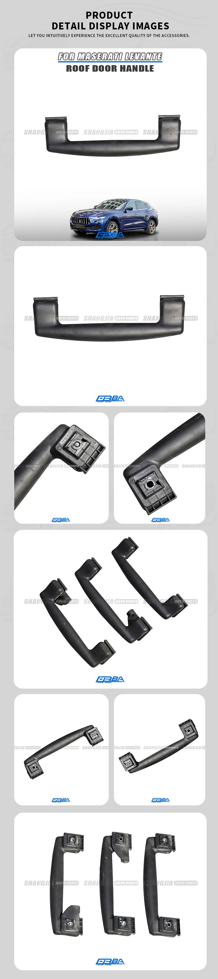 2025 Hot Sale Accessories ABS Interior Door Handle Safety For Cars For Maserati Levante 2017 670024691 details