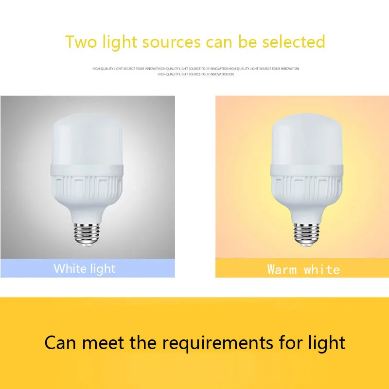 B22 E27 Holder T-Shape 5W 10W 15W 20W 30W 40W 50W Led Bulb Lamp Led Bombillo Bulb Lights