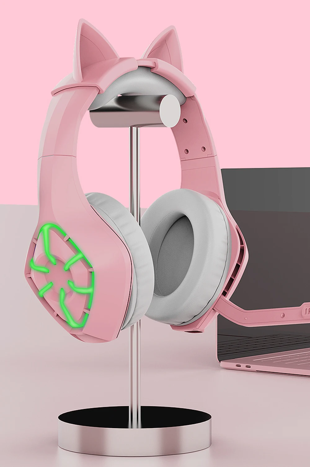 RGB Volume Button Surround Sound Gamer Headset Game Earphones With Mic Cat Ear G102 Gaming Headphones for PS4 Old Xbox One PC