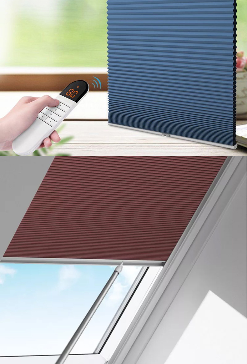 Customized Soundproof Wifi Remote Automatic Motorized Electric Smart