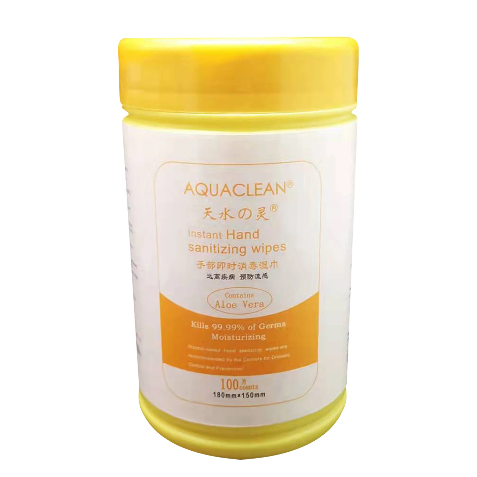 Wholesale Private Label  Anti-bacterial Household Cleaning Wet Wipes 100pcs in Canisters Disinfecting Wipes with Good Quality