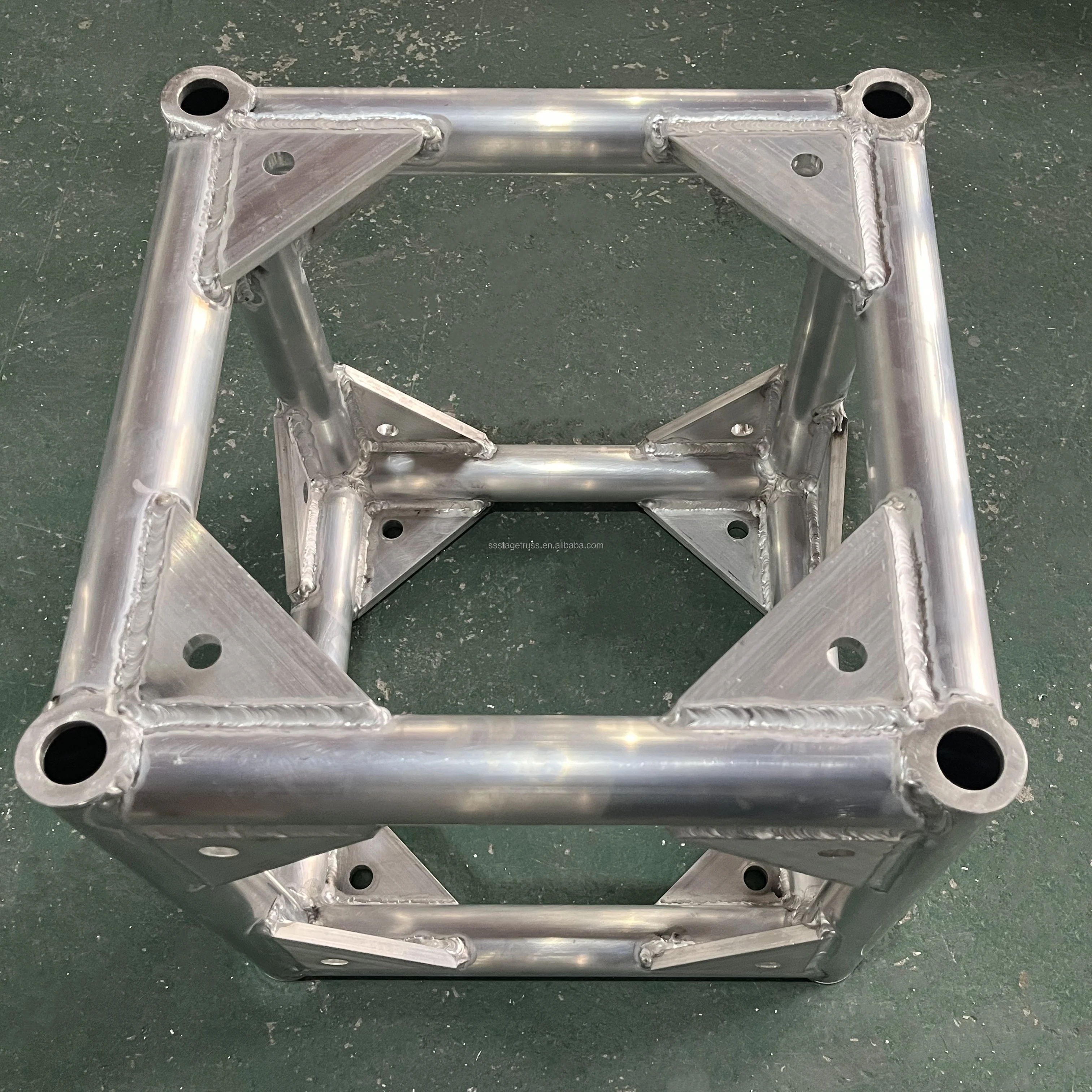 400mm aluminum screw truss six way box truss corner bolt truss connection accessories for event concert-7