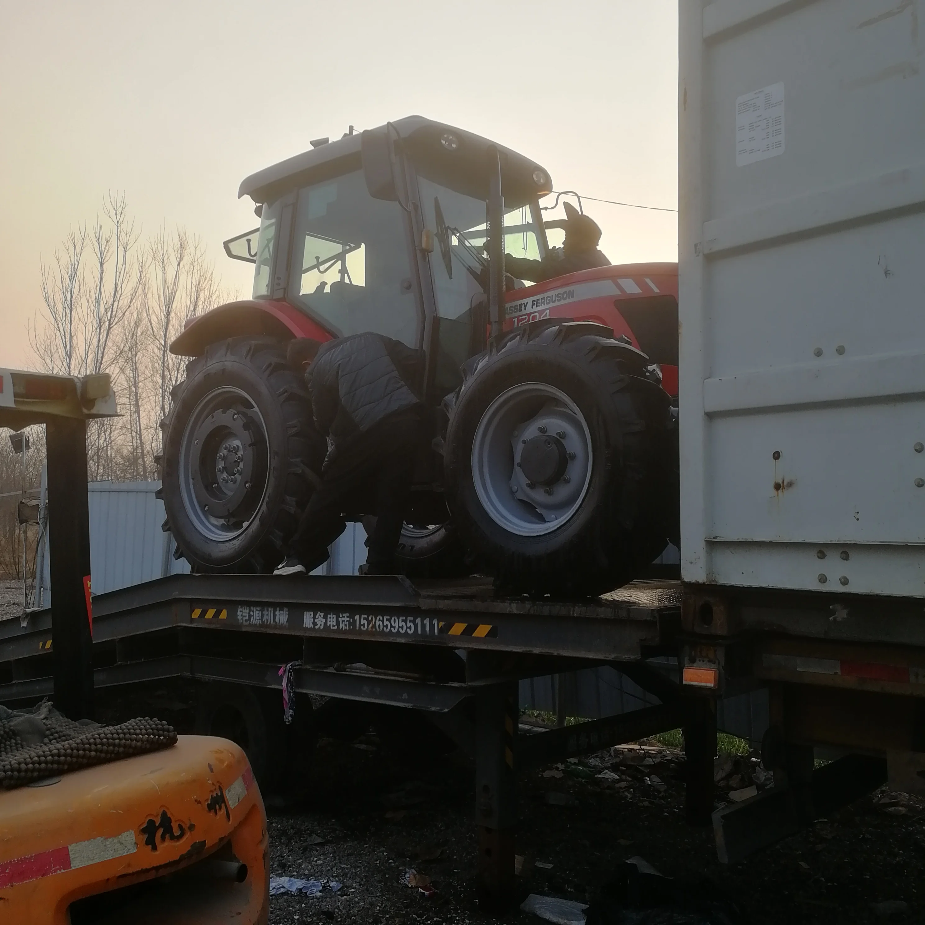 Fairly Used Second Hand Tractors For Agriculture Fiat 11090 110hp 4wd