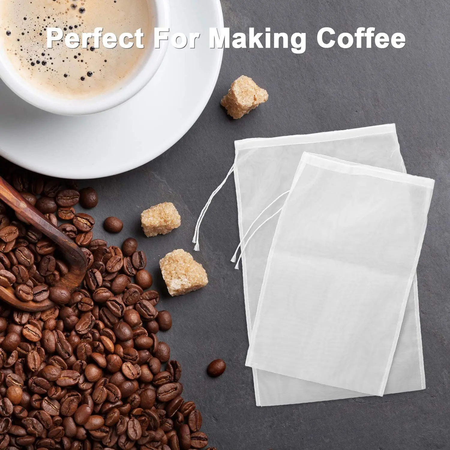 Nylon Filter Mesh Bag Wine Soybean Milk Filter Mesh Bag Coffee Filter