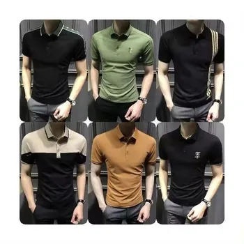 Wholesale blank custom high -quality 95%cotton 5%spandex POLO shirt original POLO shirt