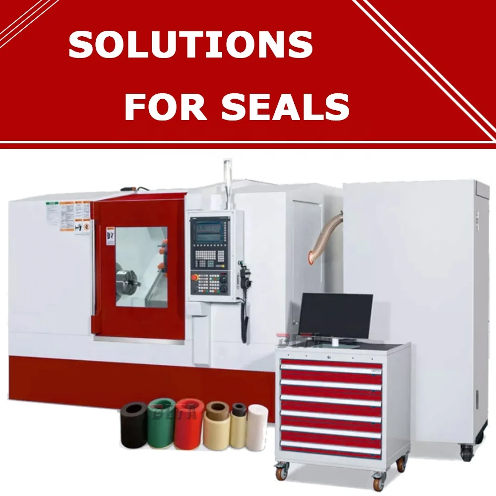 Oil Seals Turning Polyurethane Hydraulic Cylinder Seals Cnc Turning
